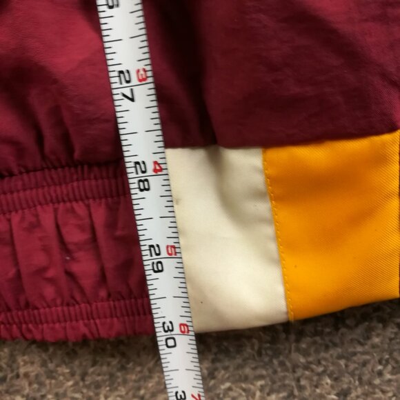 Vintage Washington Redskins Puffer Jacket Starter Pro Line Hooded Mens Large - Picture 14 of 14